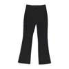 Callipygian Flared Trousers In Black