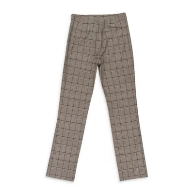 Callipygian Stretch Brown Narrow Pant