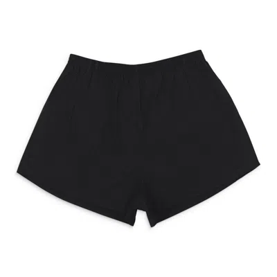 Callipygian Tech Black Shorts