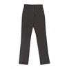 Callipygian Yoke Black Jeans In Black