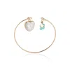 Callista By Vinita Women's Gold Circle Cuff Bracelet