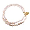 Callista By Vinita Women's Neutrals Edison & Baroque Pearls Necklace