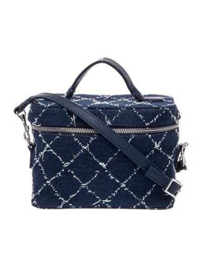 Pre-owned Callista Crossbody Bag In Blue