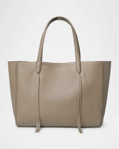 Callista Medium Grained Leather Tote Bag