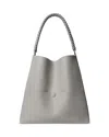 Callista Duo Slim Medium Grained Leather Tote Bag