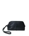Callista Wristlet Pouch In Black