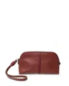 Callista Wristlet Pouch In Red