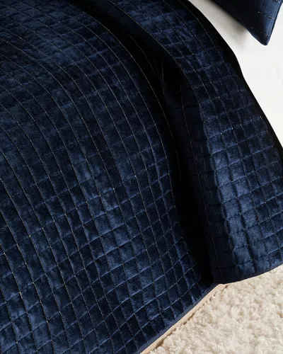 Callisto Home Artus 3-piece King Comforter Set In Indigo