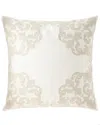 Callisto Home Carriage Cartouche European Sham In Cream