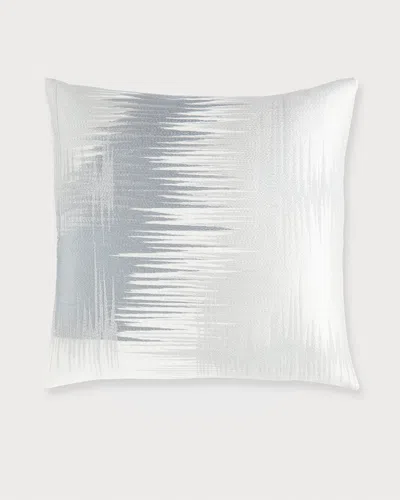 Callisto Home Modern Embroidered Decorative Pillow - 22" In Crgrey