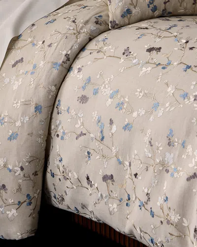 Callisto Home Nieporte 3-piece King Duvet Set In Neutral