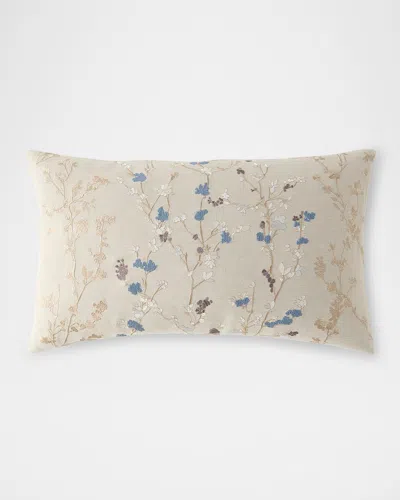 Callisto Home Nieporte Floral Lumbar Pillow, 14" X 24"