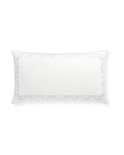 Callisto Home Serano King Sham In Cr/silver