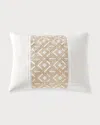 Callisto Home Toronto Channel Standard Sham In Crgo