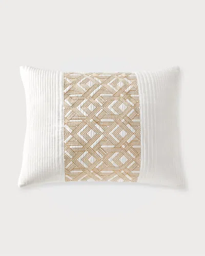 Callisto Home Toronto Channel Standard Sham In Crgo