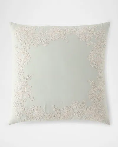 Callisto Home Varla Euro Sham In Green
