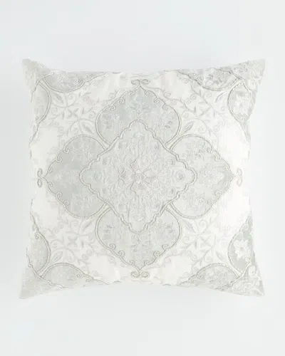 Callisto Home Velvet Scroll Decorative Pillow - 22"