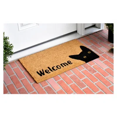 Calloway Mills 24" X 36" Non-slip Indoor/outdoor Door Mat In White