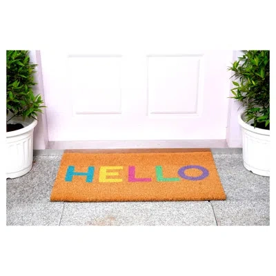 Calloway Mills 29" X 17" Non-slip Door Mat In Multi