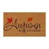 Calloway Mills Autumn Blessings Outdoor Rectangular Doormat In Multi