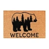 Calloway Mills Bear Country Outdoor Rectangular Doormat In Multi