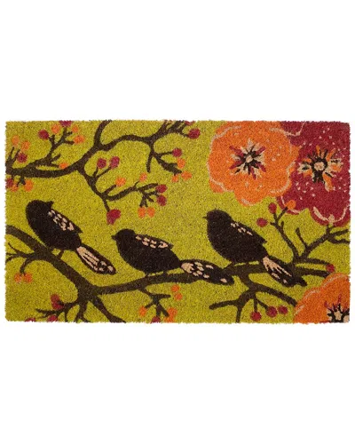 Calloway Mills Birds In A Tree Doormat In Black