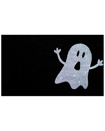 Calloway Mills Black/white Ghost Doormat