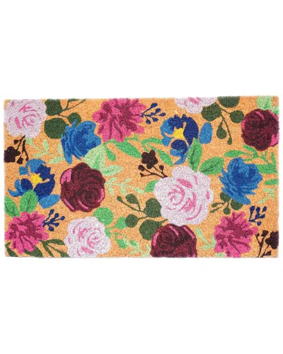 Calloway Mills Boho Flowers Doormat In Multi