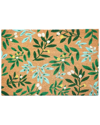 Calloway Mills Botanical Olives Doormat In Neutral