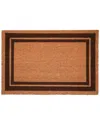 Calloway Mills Brown Border Doormat