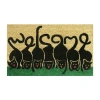 Calloway Mills Cats Welcome Outdoor Rectangular Doormat In Multi