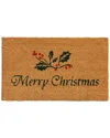 Calloway Mills Christmas Holly Doormat