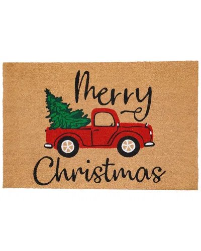 Calloway Mills Christmas Memories Doormat In Brown