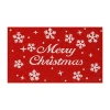 Calloway Mills Christmas Stars Outdoor Rectangular Doormat In Red