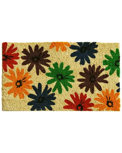 Calloway Mills Colorful Daisies Doormat In Multi