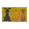 Calloway Mills Doggie Fun Outdoor Rectangular Doormat In Multi