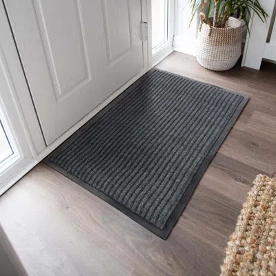 Calloway Mills Dur-a-bull Non-slip Indoor Outdoor Door Mat In Gray