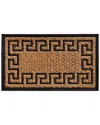 Calloway Mills Empress Outdoor Rectangular Doormat In Black