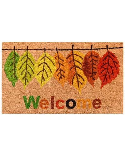 Calloway Mills Fall Colors Doormat In Brown