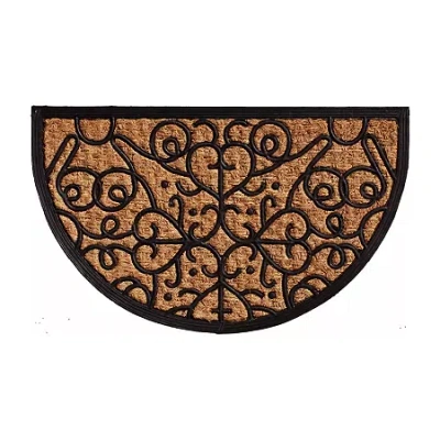 Calloway Mills Fantasia Outdoor Oval Doormat In Brown