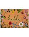 Calloway Mills Floral Hello Doormat