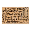 Calloway Mills Grandparents Outdoor Rectangular Doormat In Multi
