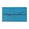 Calloway Mills Happy Hanukkah Outdoor Rectangular Doormat In Multi