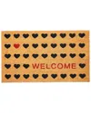 Calloway Mills Heart Welcome Doormat