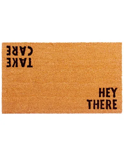 Calloway Mills Hey There Doormat In Brown