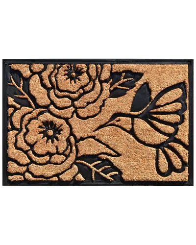 Calloway Mills Hummingbird Haven Doormat In Brown