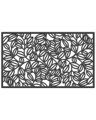 CALLOWAY MILLS CALLOWAY MILLS LILAC VINE RUBBER DOORMAT