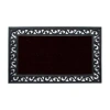 Calloway Mills Midnight Outdoor Rectangular Doormat In Black