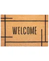 Calloway Mills Modern Natural Welcome Doormat