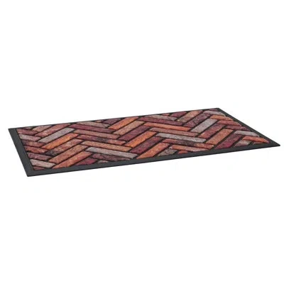 Calloway Mills Natural Earth 30 In. X 18 In. Non-slip Indoor Outdoor Door Mat In Multicolor